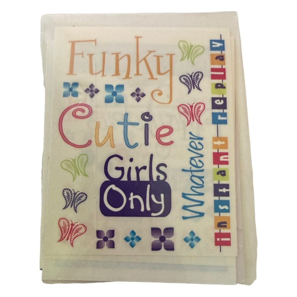 Creative Memories Vintage 2005 Chit Chat Stickers Collection